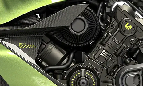 Aston Martin AMB 001 Pro engine and transmission