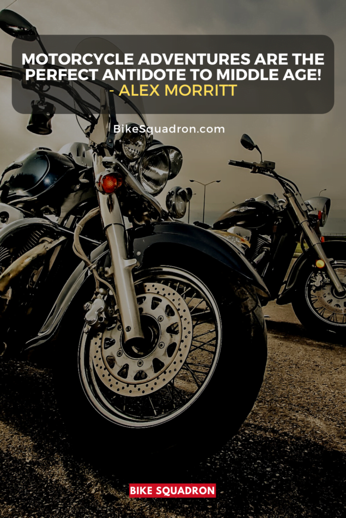 Motorcycle adventures are the perfect antidote to middle age
