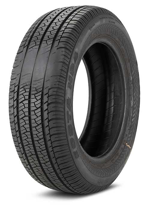 Image showing the flat spot in a motorcycle tyre
