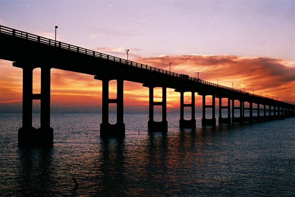 Pamban road bridge 