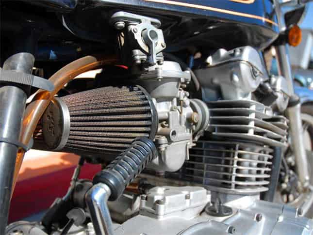 Clean Clogged Air Filter to improve bike Mileage
