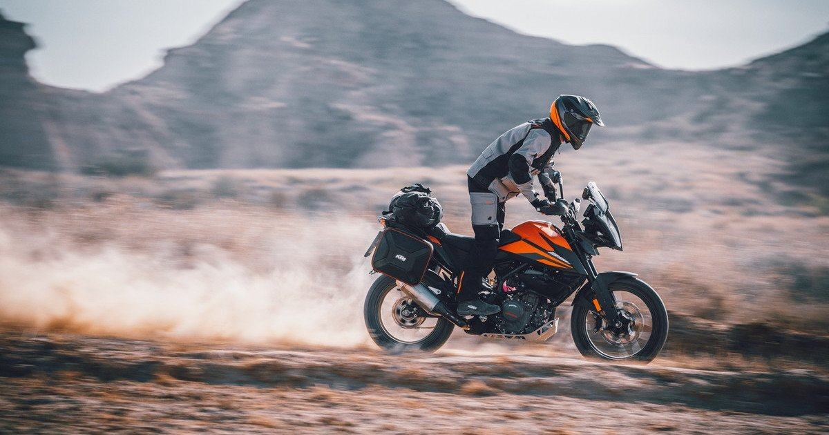 Original KTM 390 Adventure motorcycle