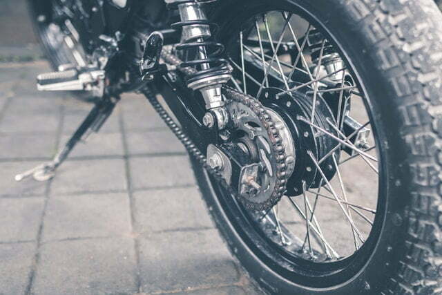 remove rust from Motorcycle chain