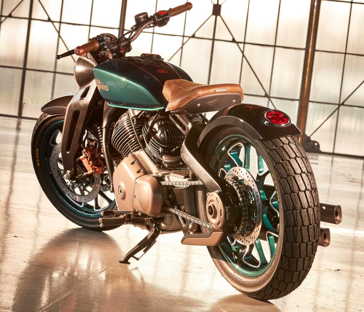 Royal Enfield KX Concept feature highlights