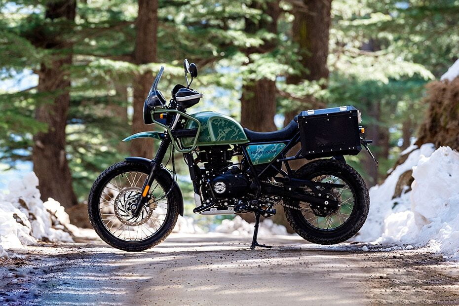 Royal Enfield Himalayan BS6 adventure motorcycle