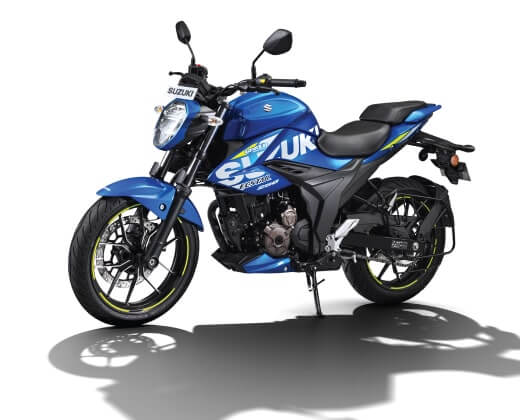 Suzuki Gixxer 250 BS6 front three-quarter view
