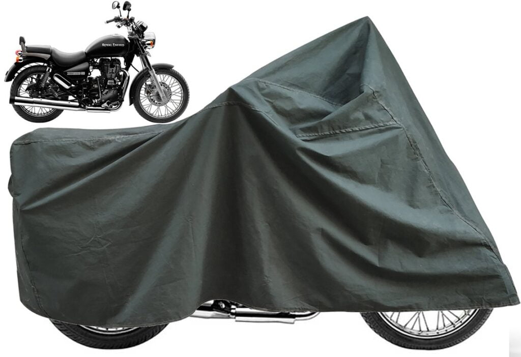 motorcycle cover prevents bike theft